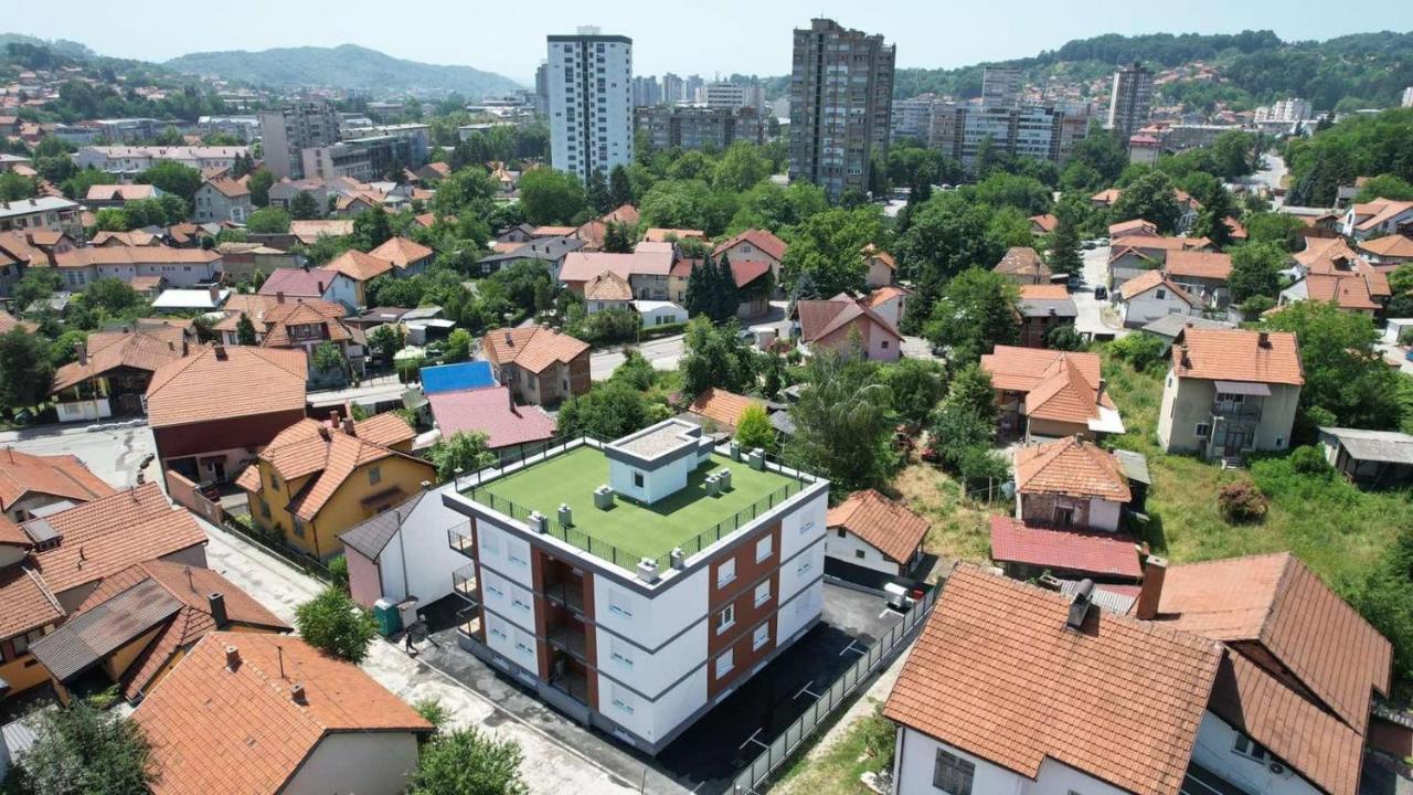 Apartment Vila Idila Tuzla Exteriör bild